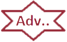 adv text logo