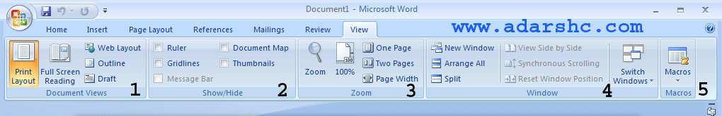 ms-word View