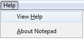 notepad help