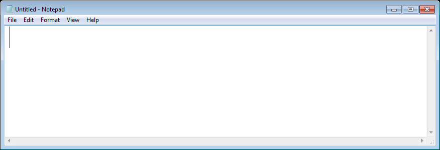 homepage of notepad