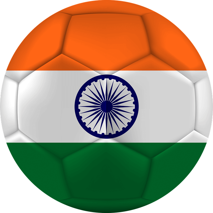 football flag sport of india