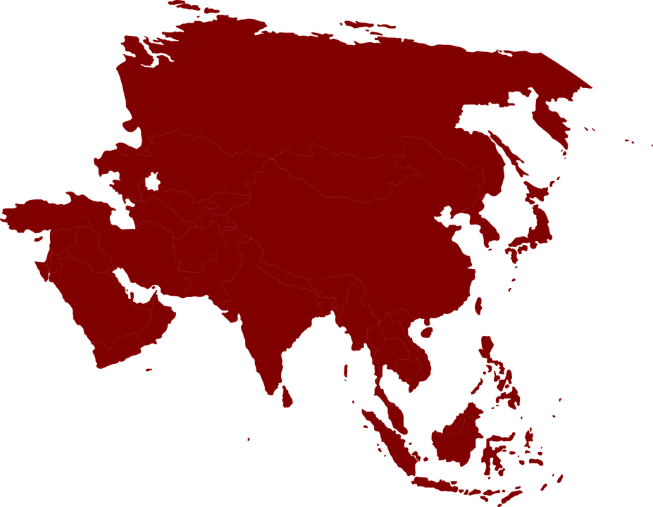 asia map history